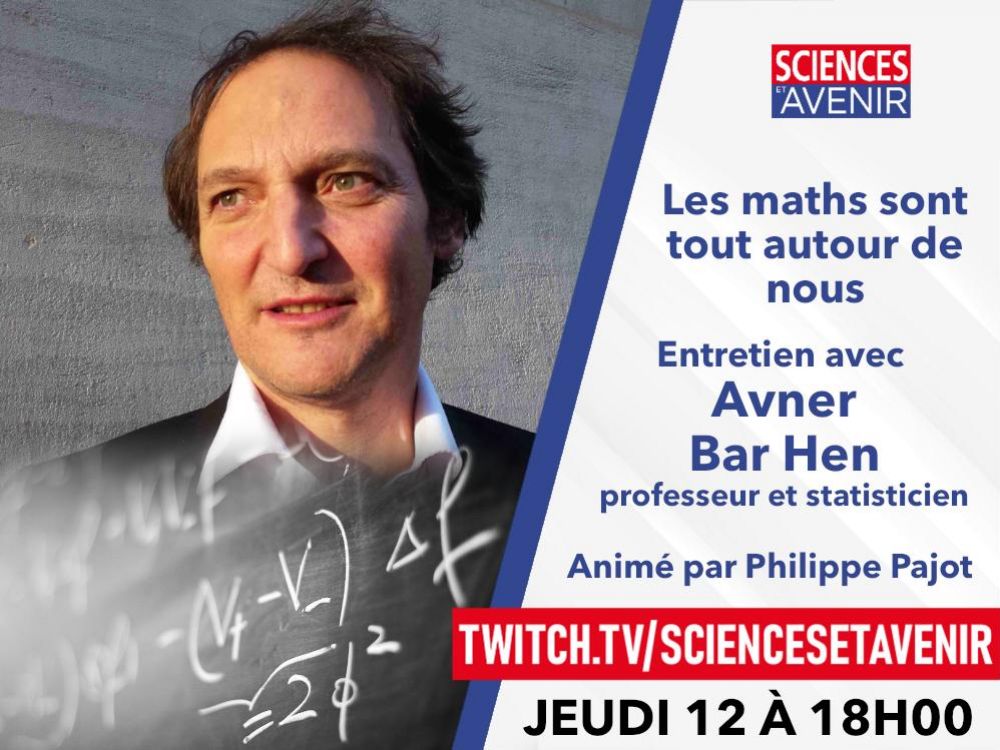 Les maths sont tout autour de nous ! Entretien avec Avner Bar-Hen — Pixees