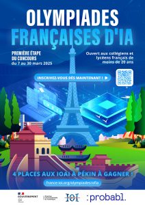 Olympiades Françaises d'intelligence artificielle (OFIA)-affiche