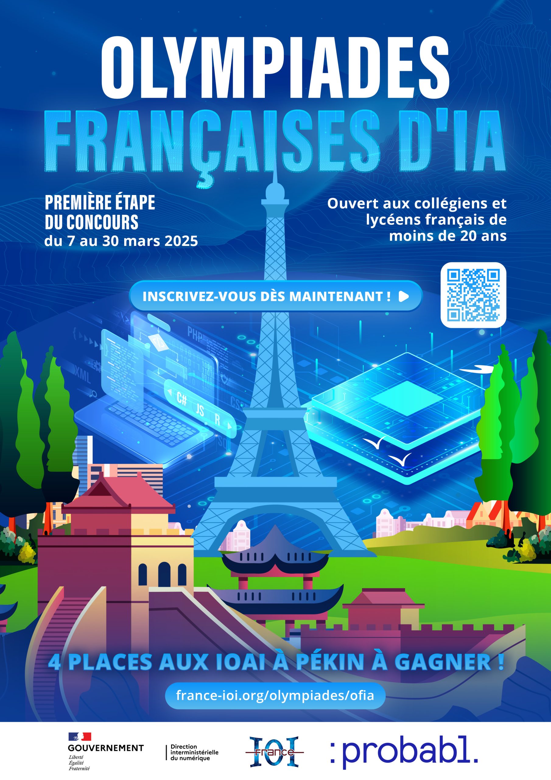 Les Olympiades Françaises d'IA, première épreuve de sélection en cours ... - Exercice France Ioi